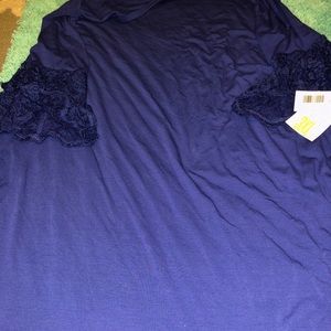3xl LLR Maurine Dress w/ lace bell sleeves